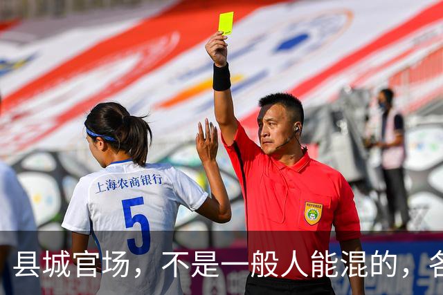县城官场，不是一般人能混的，各种关系都要有能力应对